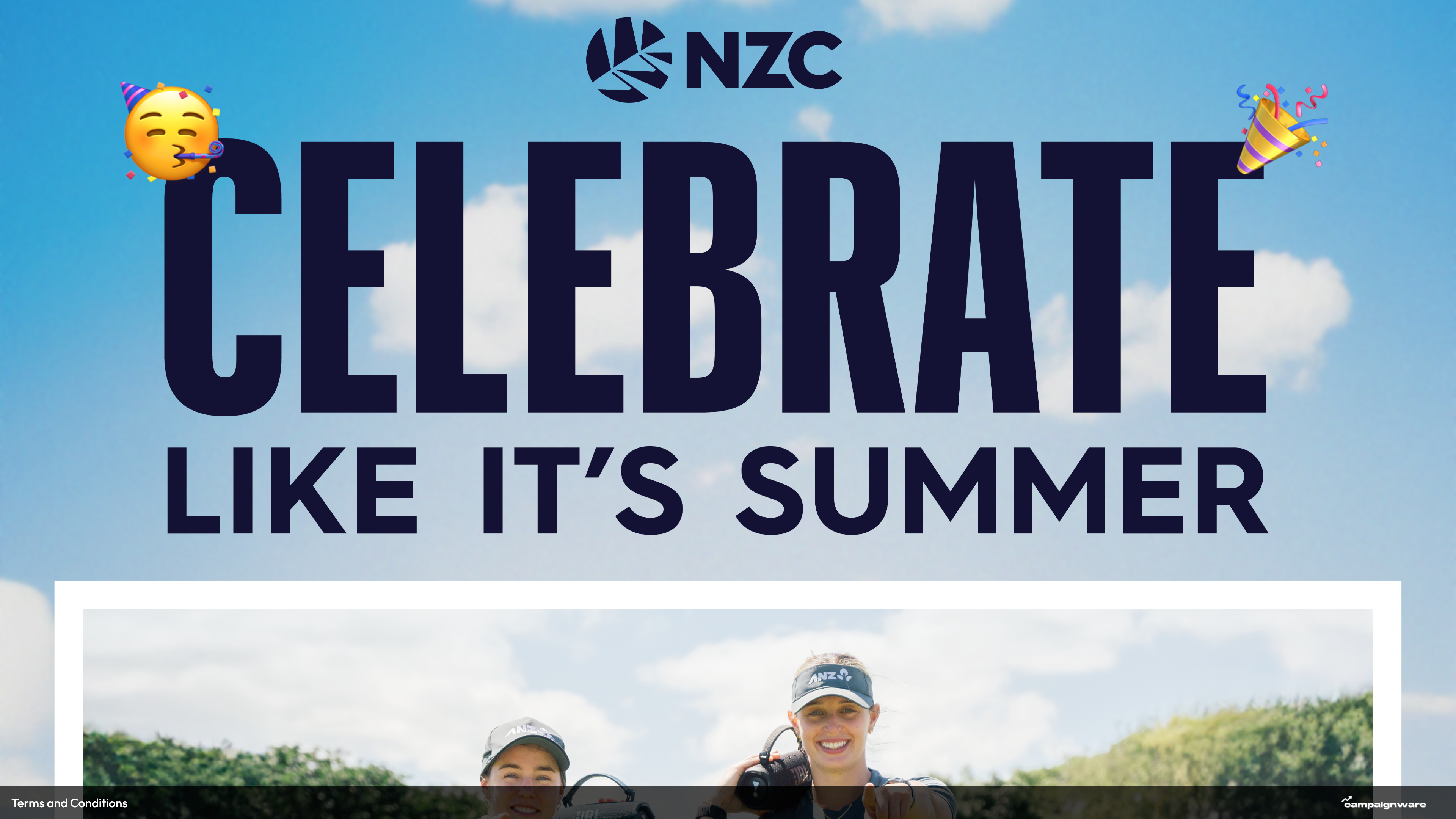Celebrate Like It's Summer — New Zealand Cricket desktop view 1 of 1