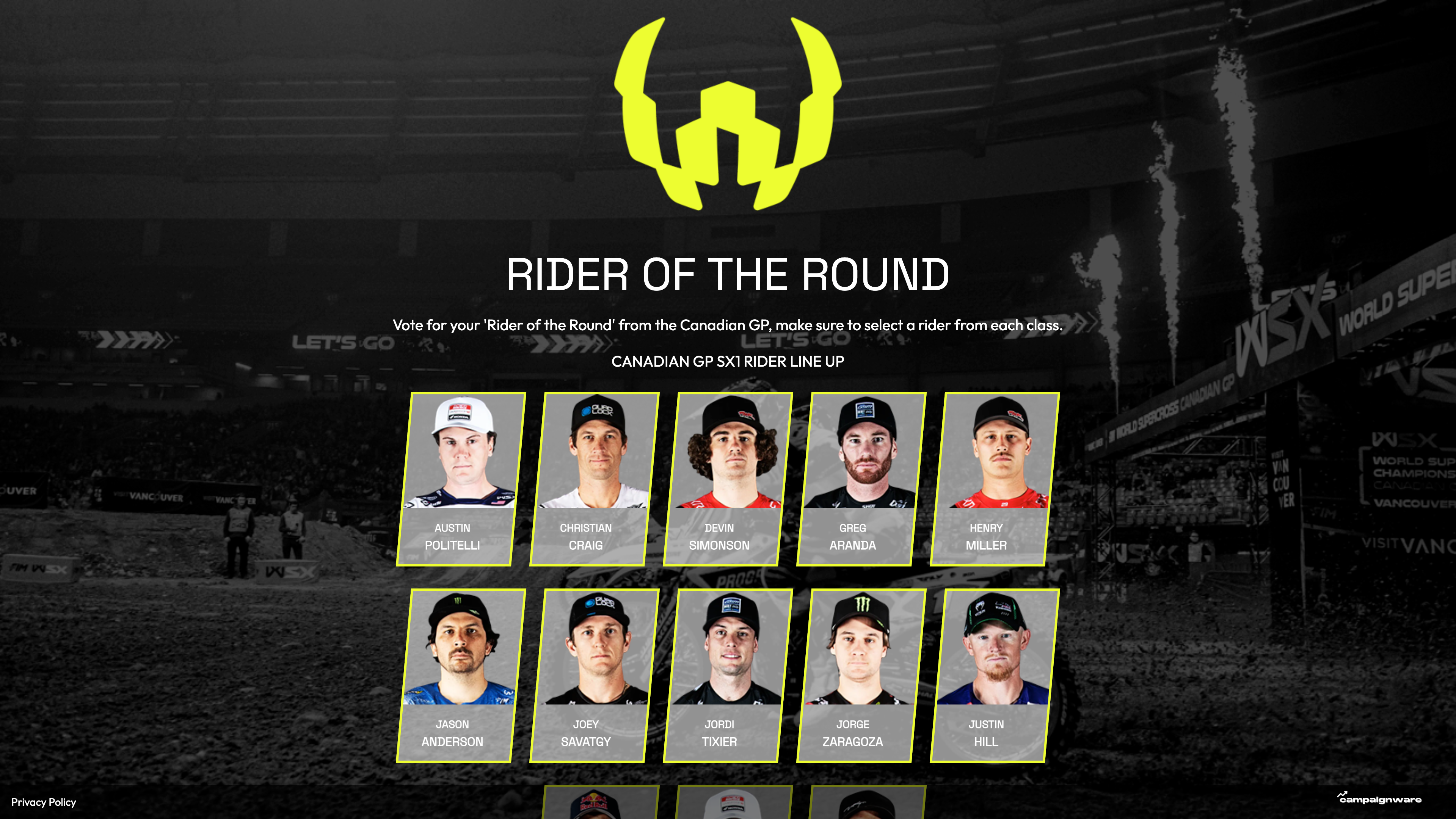 Rider of the Night — World Super Cross desktop view 1 of 1