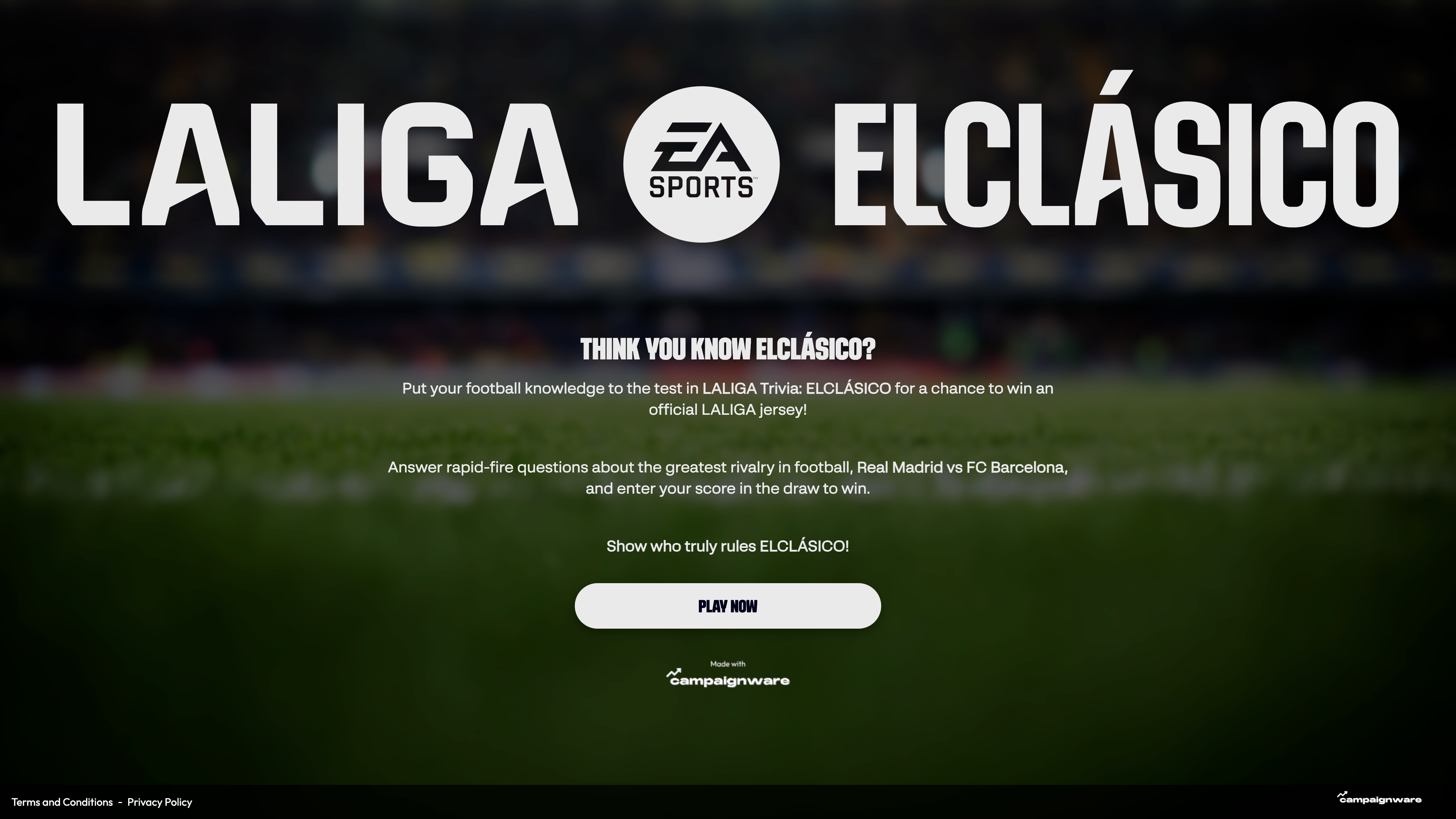El Clasico Trivia — La Liga desktop view 1 of 1