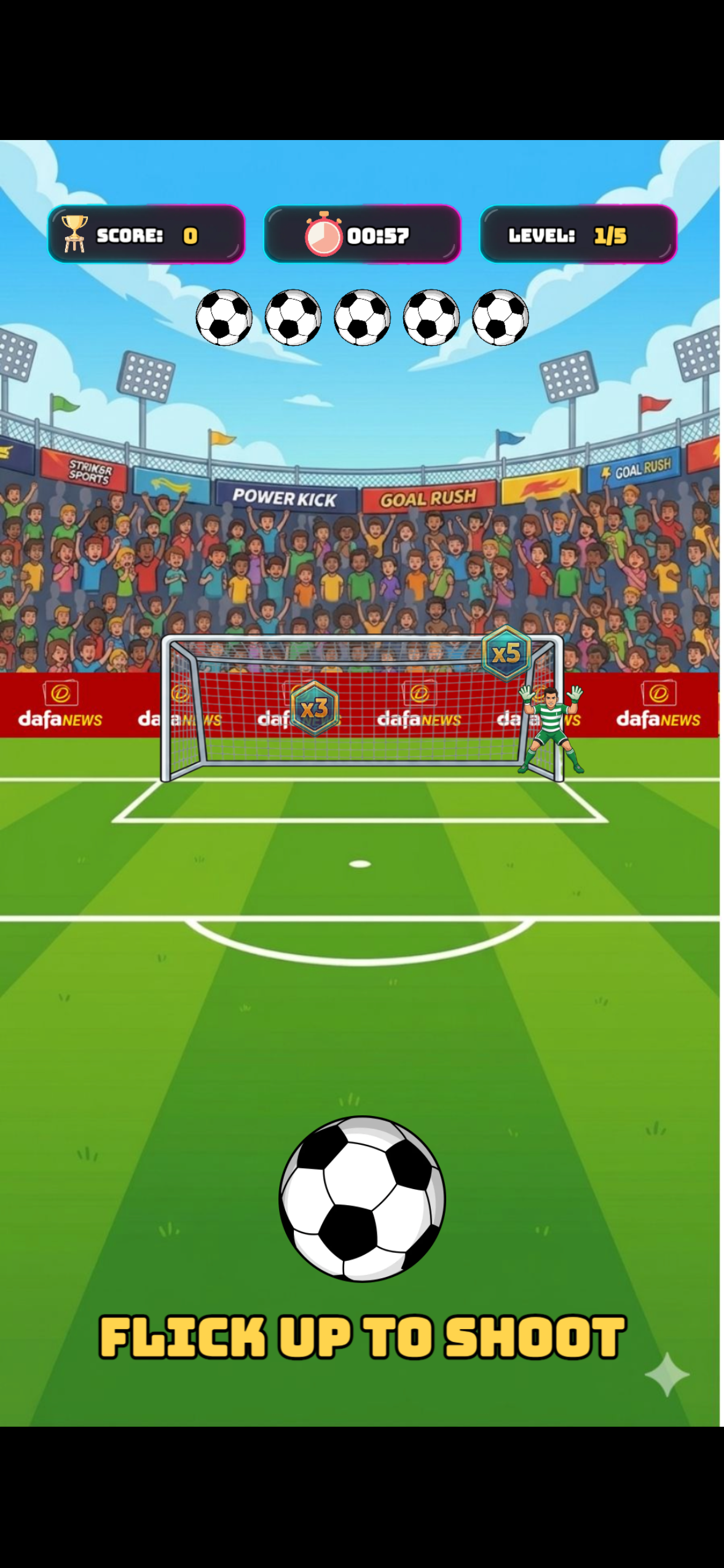 Penalty Kick Minigame — Dafanews mobile view 1 of 1