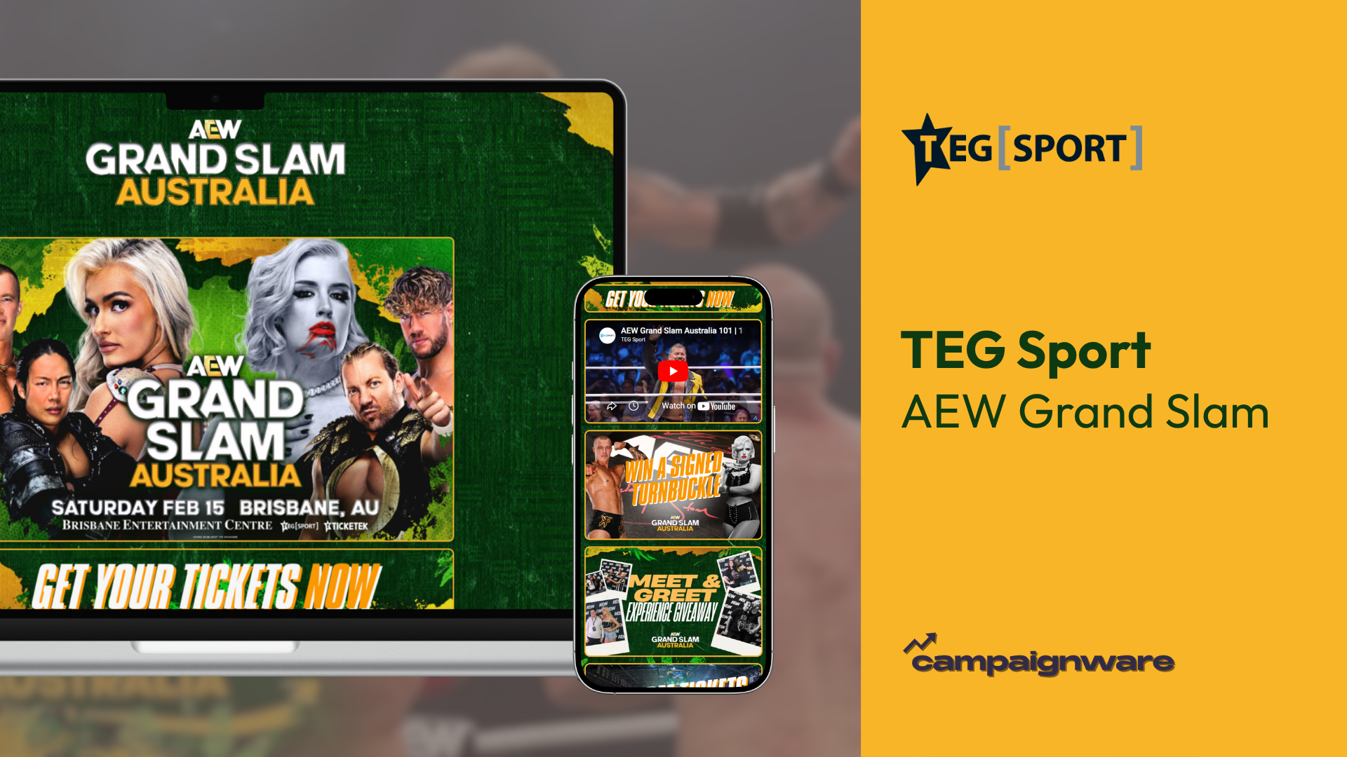 AEW Grand Slam Hub hero