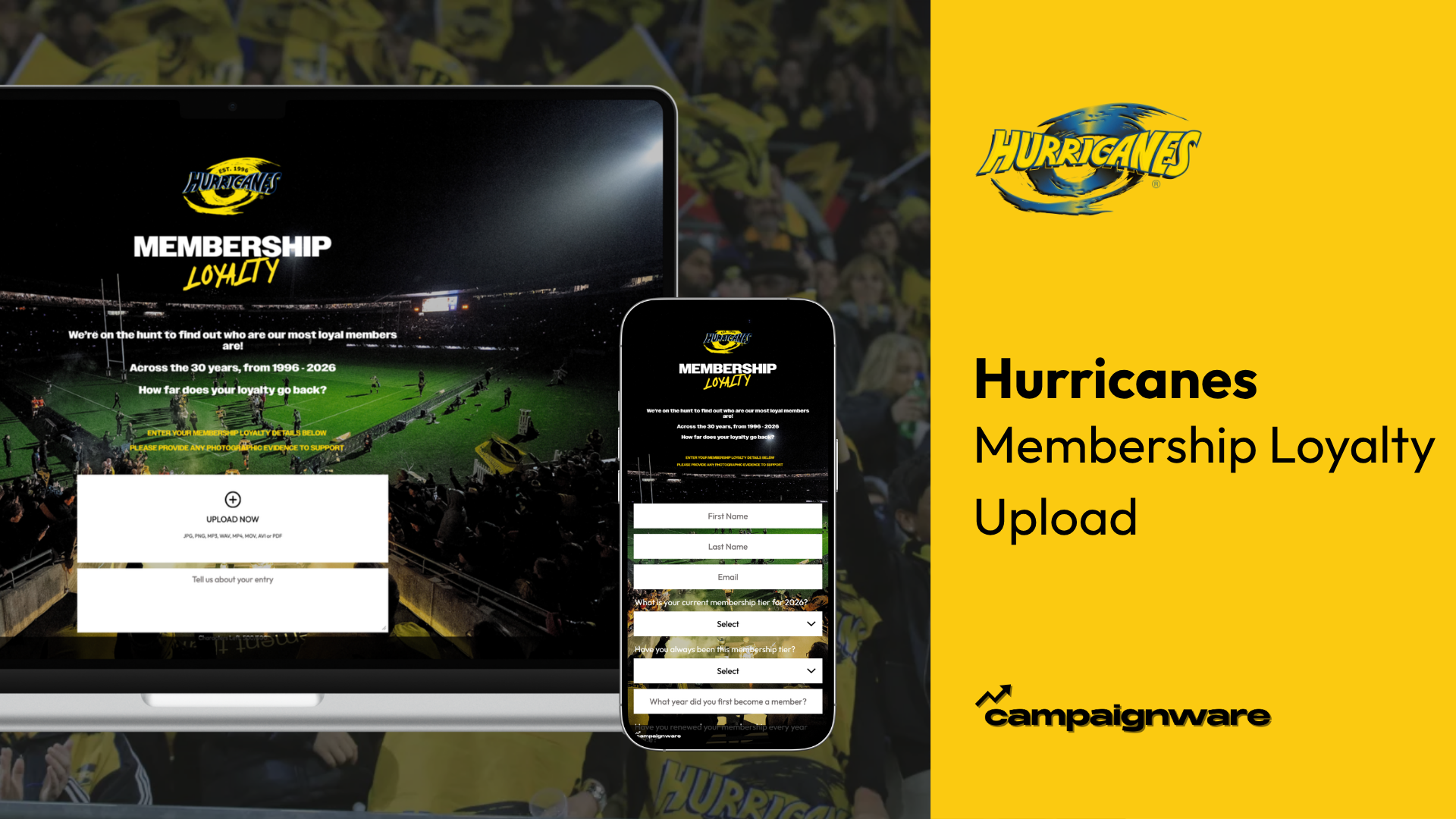 Member Loyalty Finder — Hurricanes showcase header